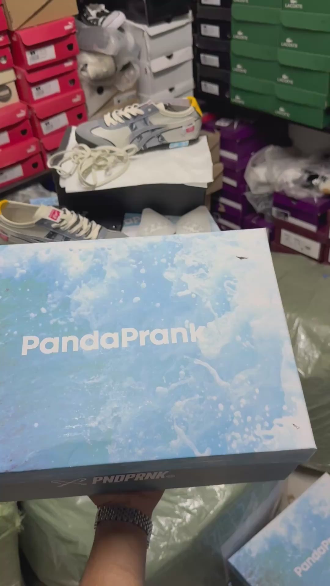 Onitsuka Tigerr Mexico 66 Panda Prank Custom Misty Fields