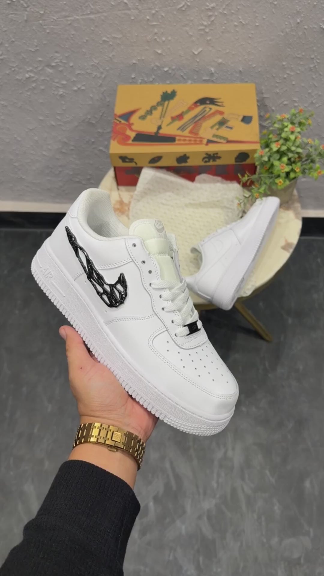 Greyhut-NIKE AIRFORCE ONE MOLTEN METAL VENOM