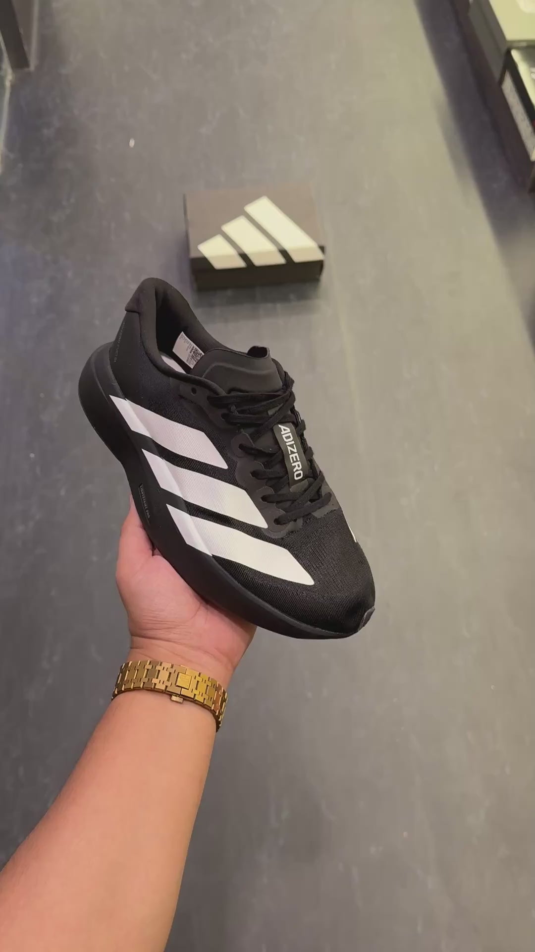 Greyhut-ADIDAS ADIZERO  EVO SL BLACK