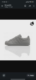 ADIDAS ORIGINALS SUPERSTAR GREY