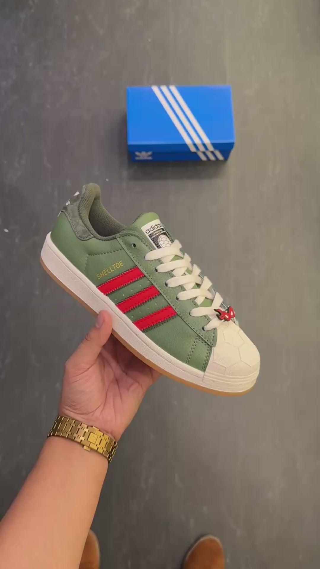 ADIDAS ORIGINALS SUPERSTAR SHELLTOE- NINJA TURTLES