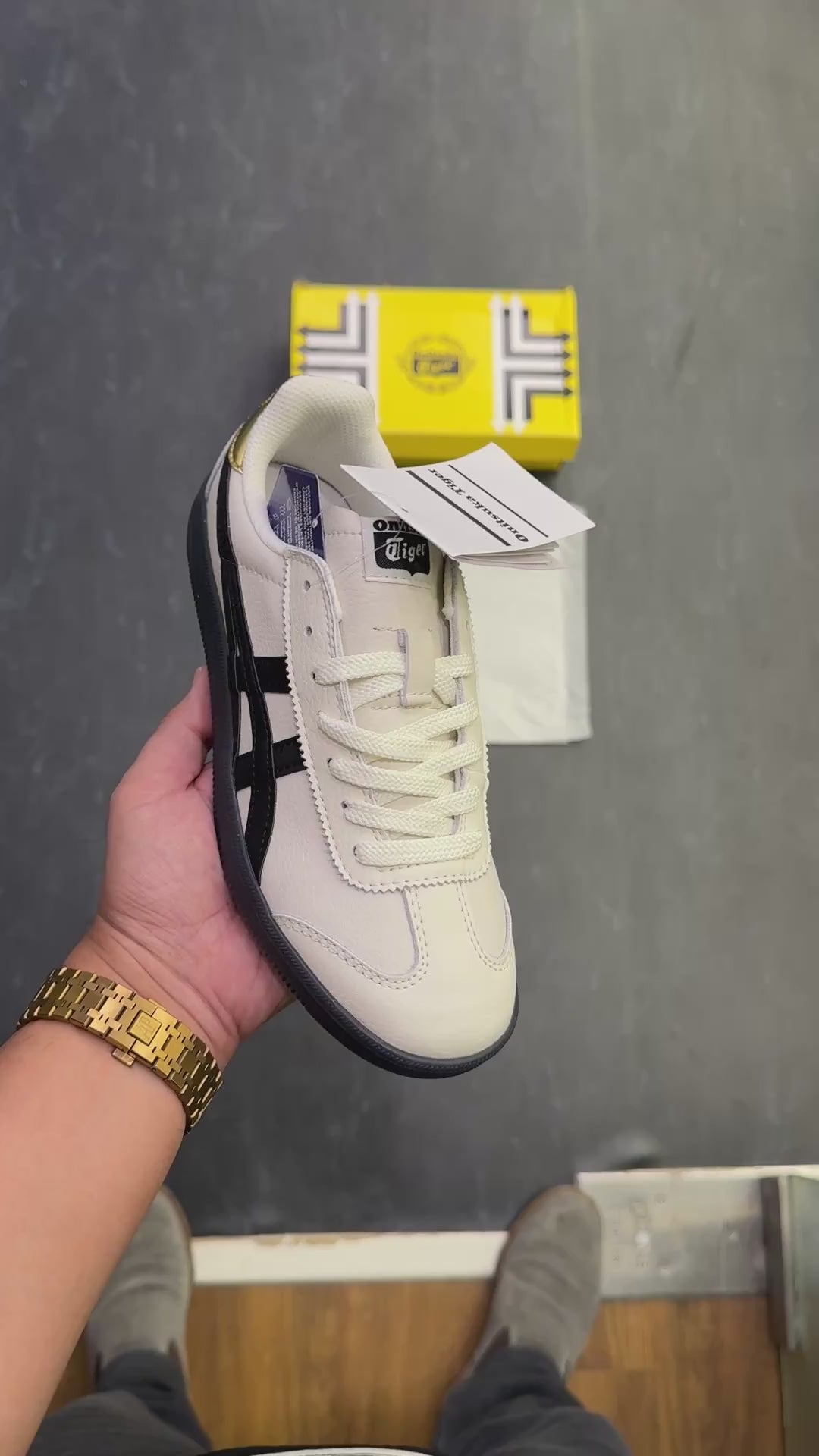 ONITSUKA TIGER TOKUTEN GUM WHITE GOLD