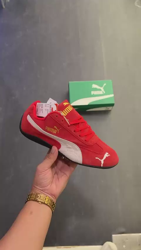 PUMA SPEEDCAT RED WHITE