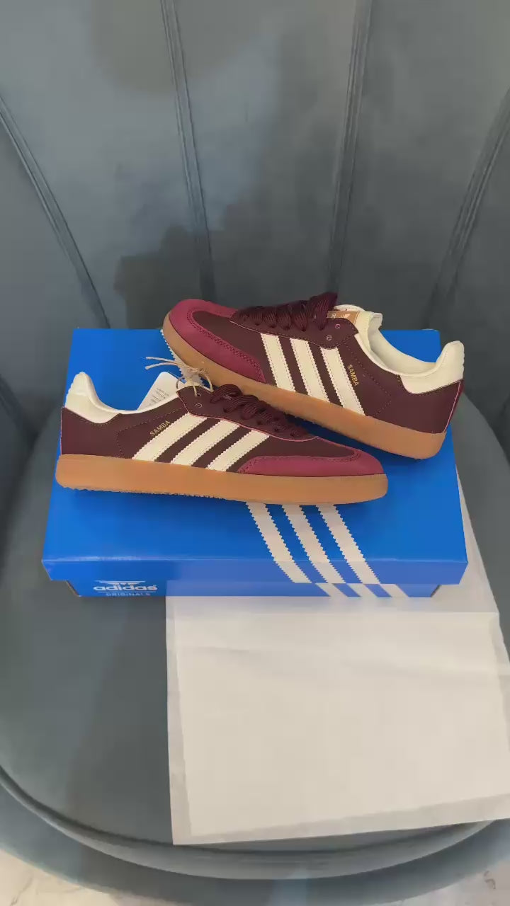 ADIDAS ORIGINALS SAMBA MAROON