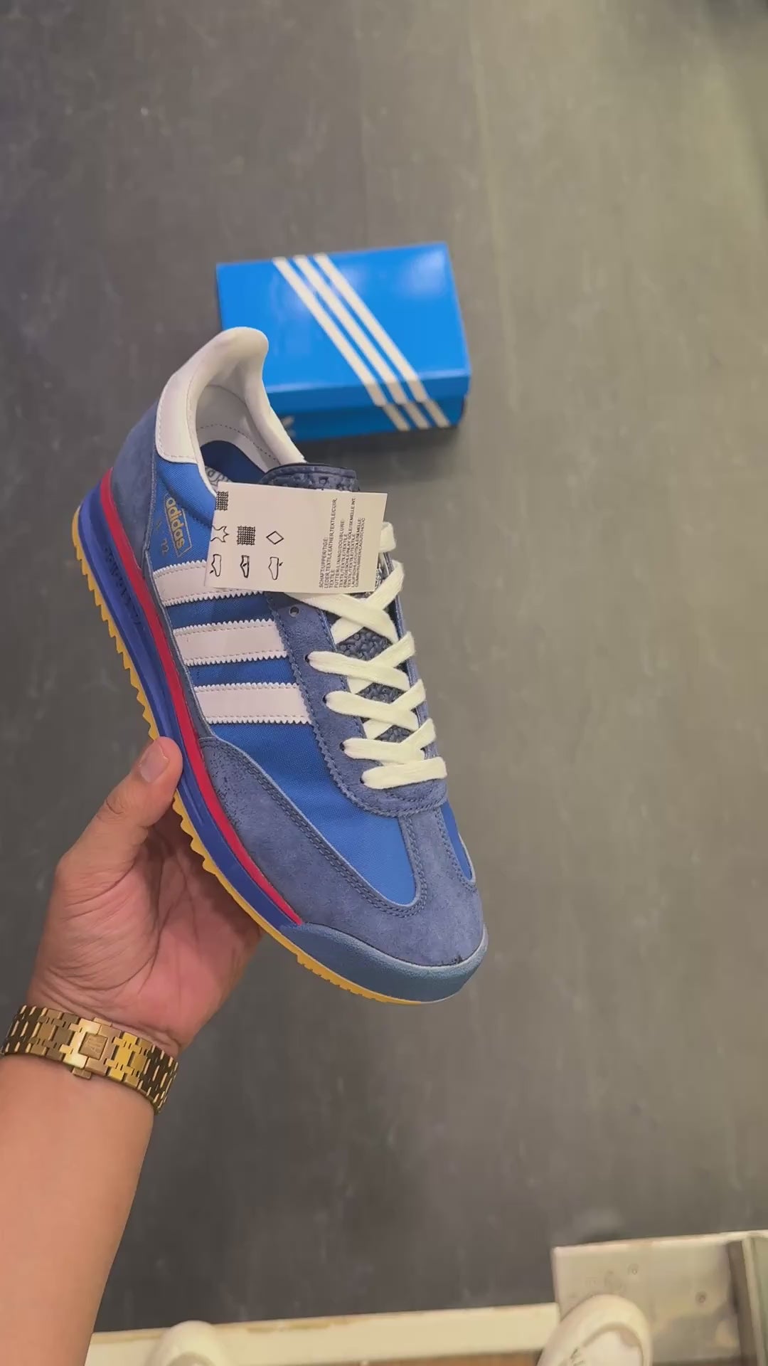 ADIDAS ORIGINALS SL 72 BLUE