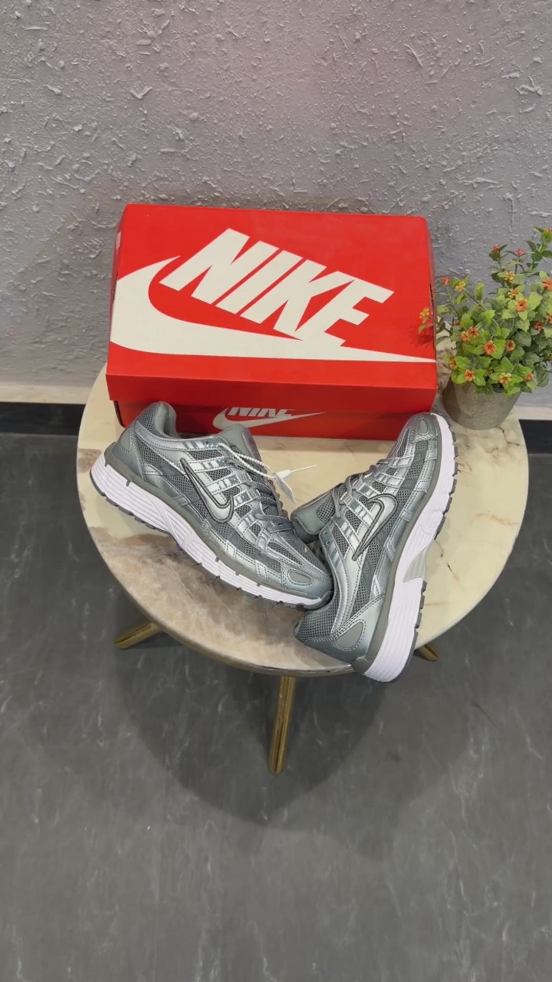 NIKE P-6000 GREY BLUE WHITE