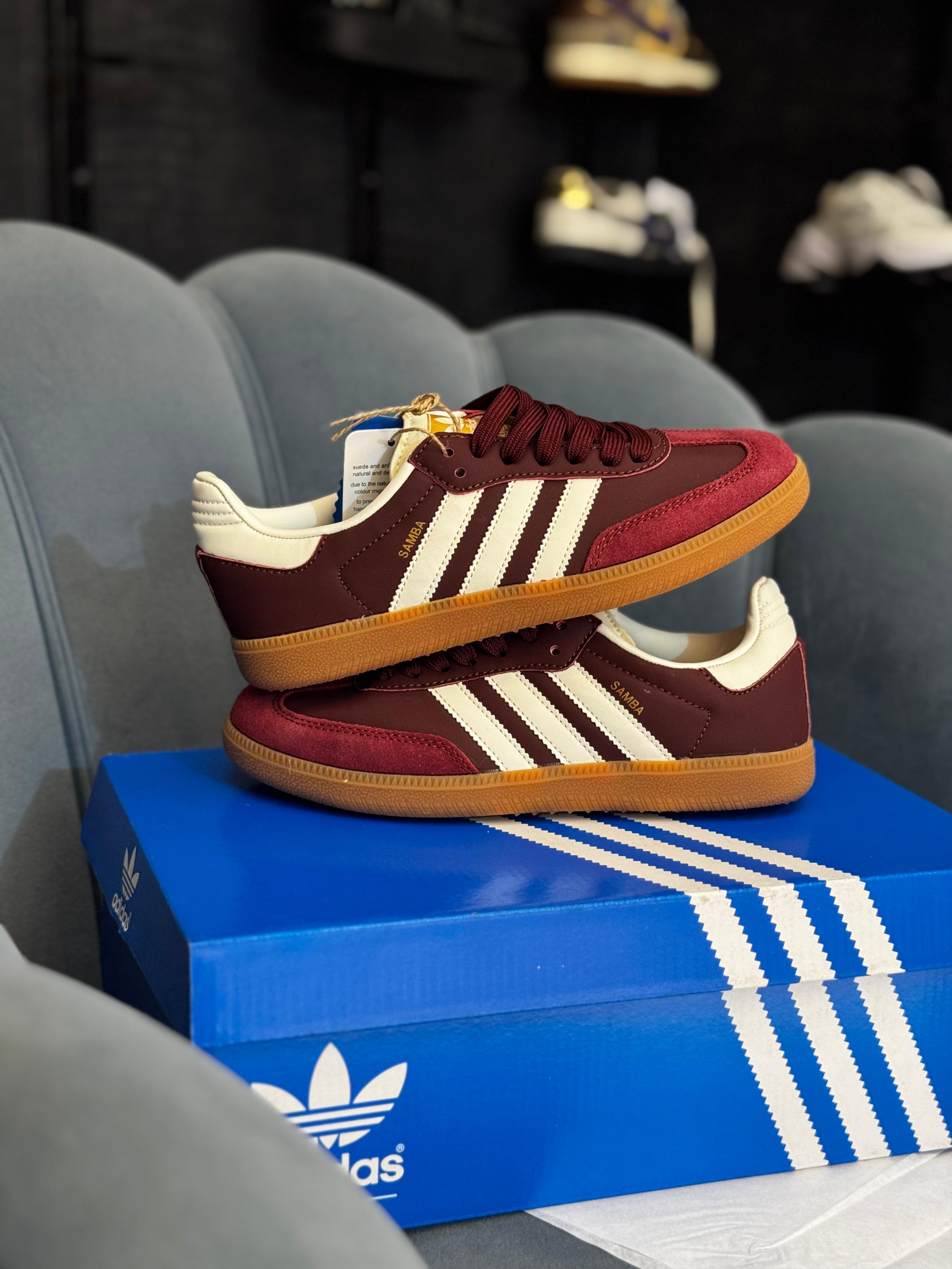 ADIDAS ORIGINALS SAMBA MAROON