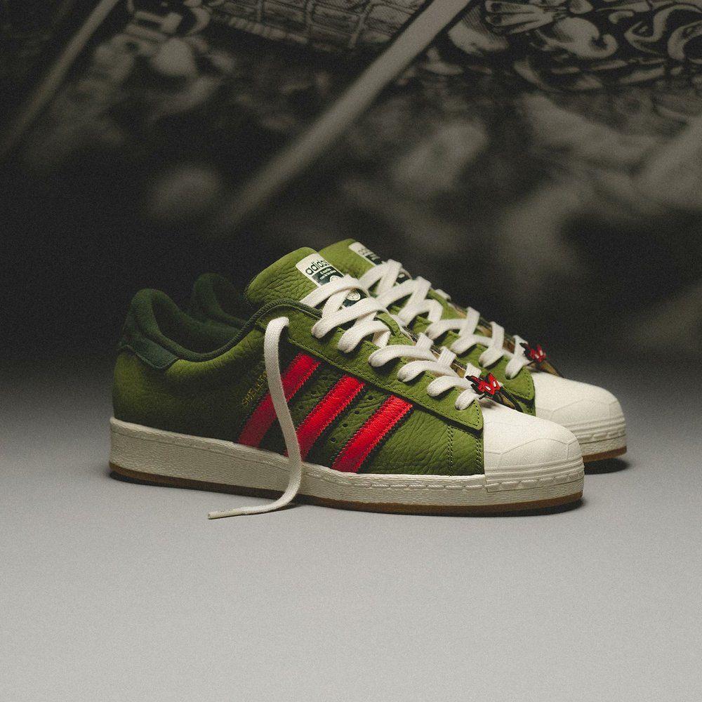 ADIDAS ORIGINALS SUPERSTAR SHELLTOE- NINJA TURTLES