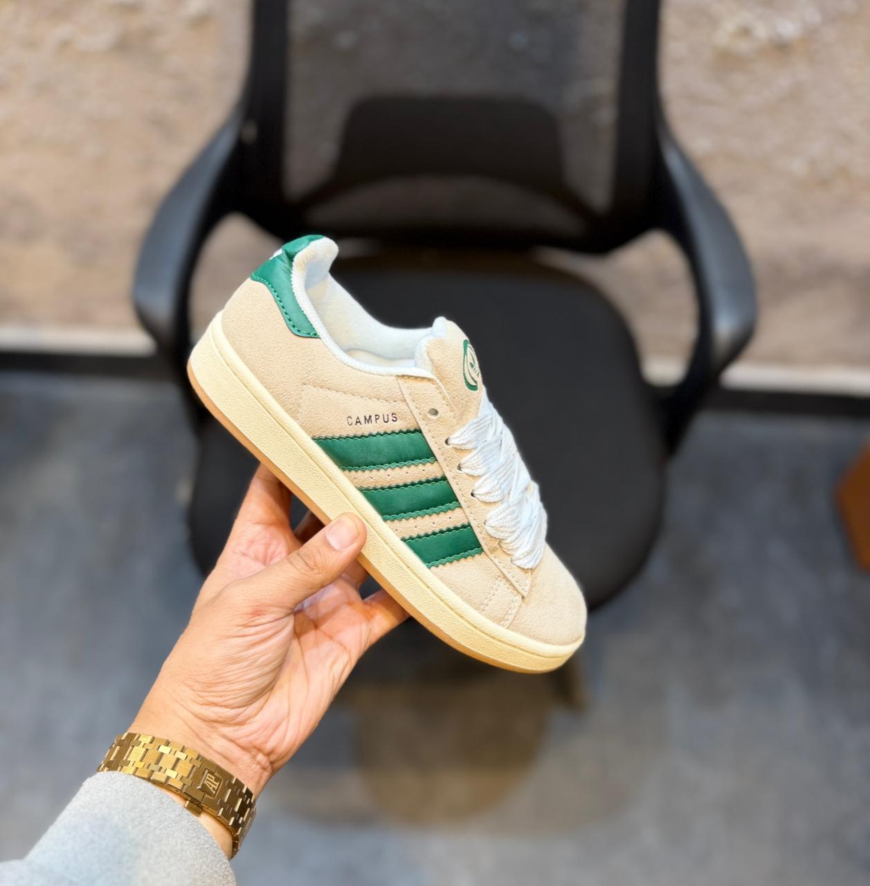 ADIDAS ORIGINALS CAMPUS GREY GREEN