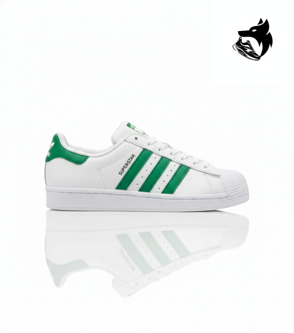 Adidas Superstar White-Green