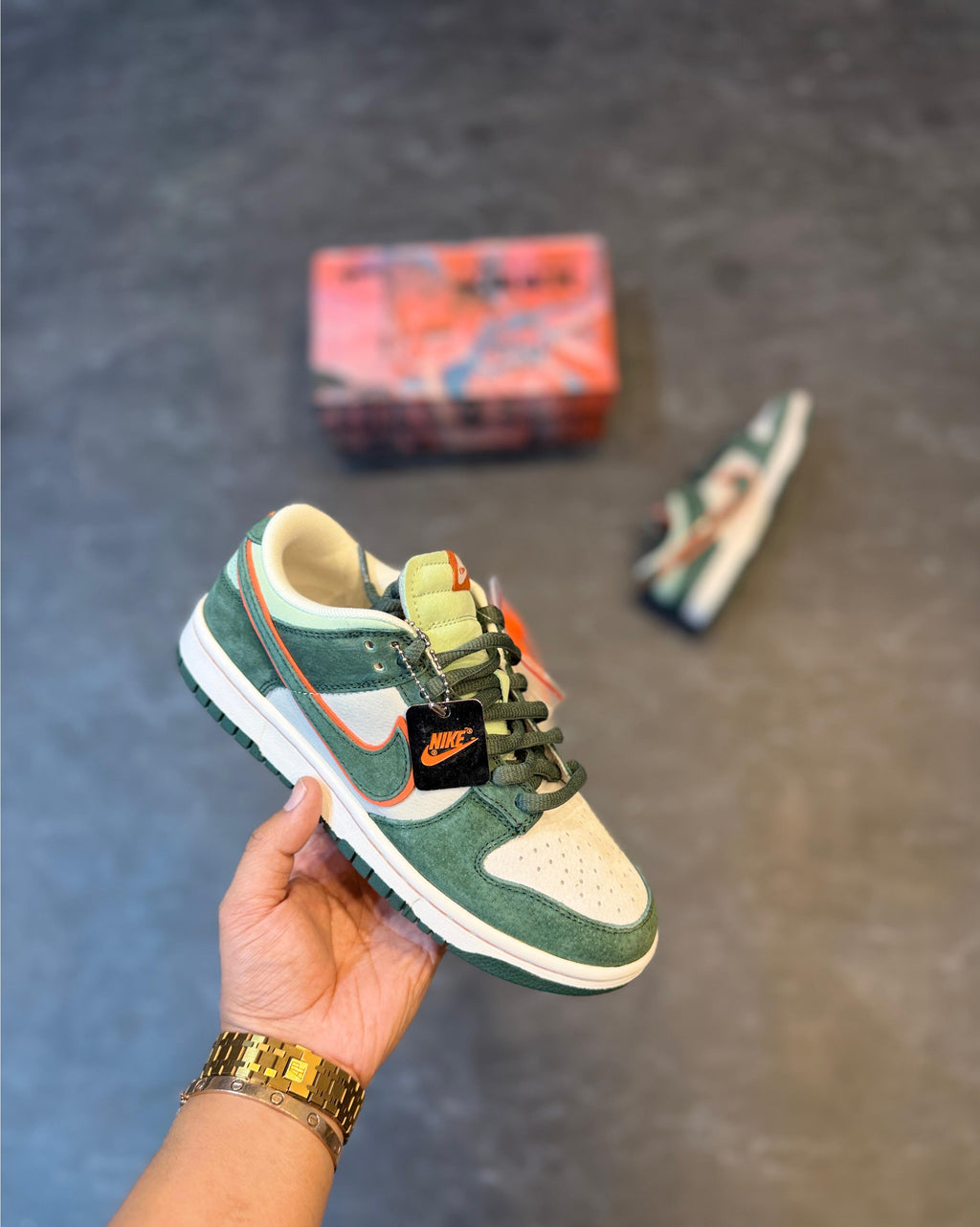 NIKE SB DUNKS OTOMO GREEN