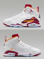 AIR JORDANS RETRO 6 JUMPMAN MVP WHITE RED