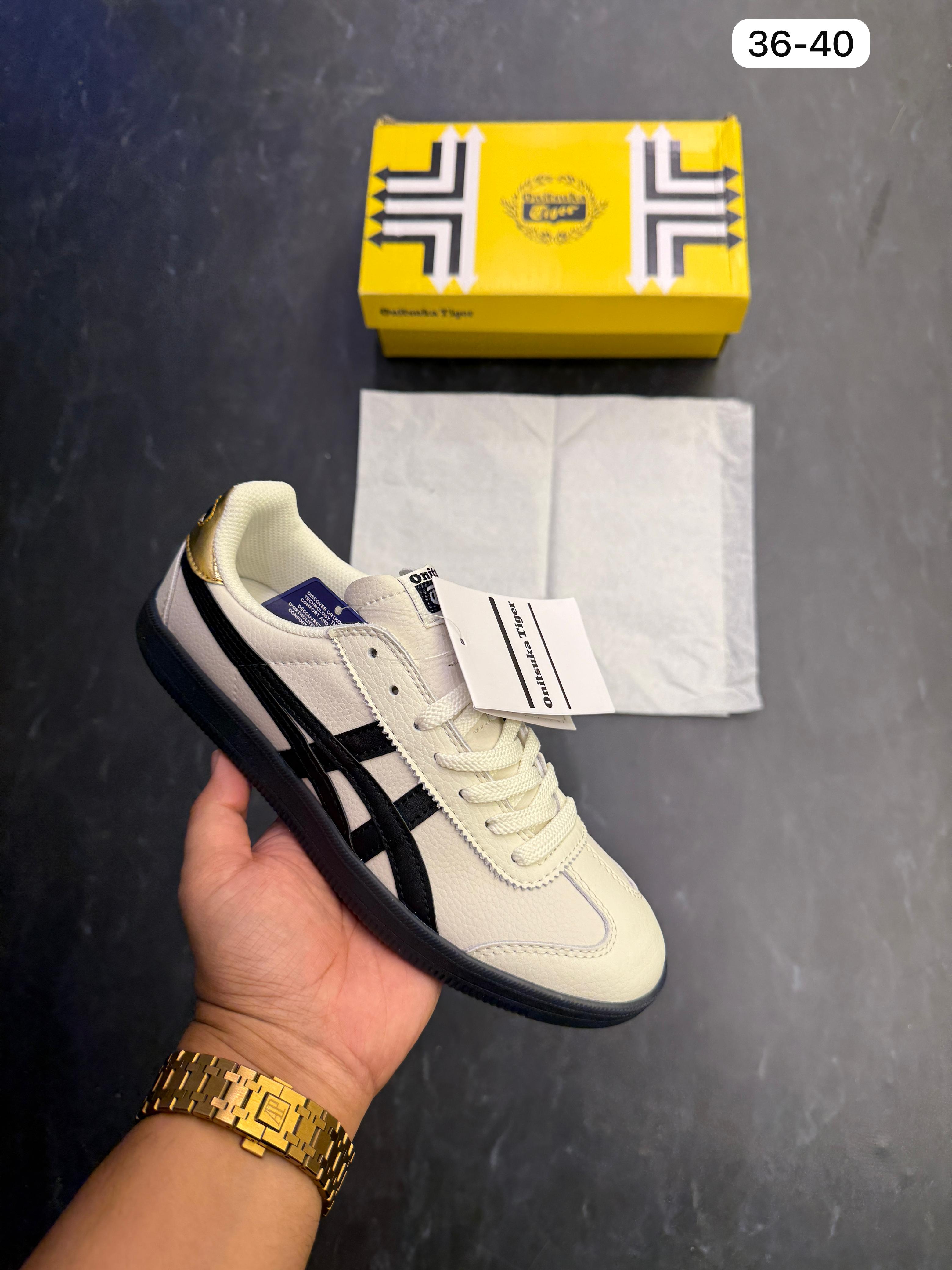 ONITSUKA TIGER TOKUTEN GUM WHITE GOLD