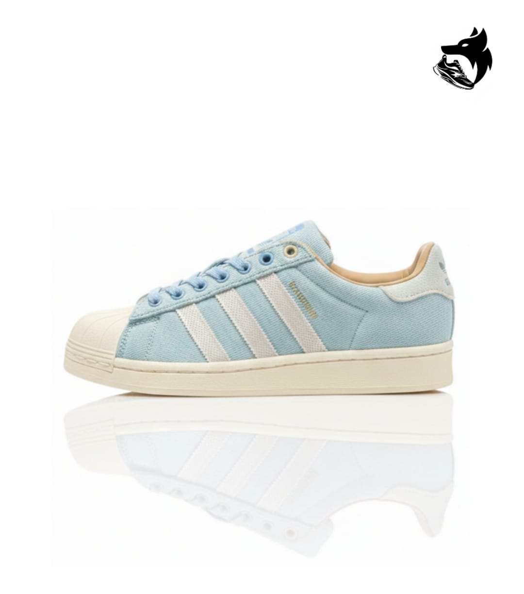 ADIDAS SUPERSTAR 82 LIGHT BLUE