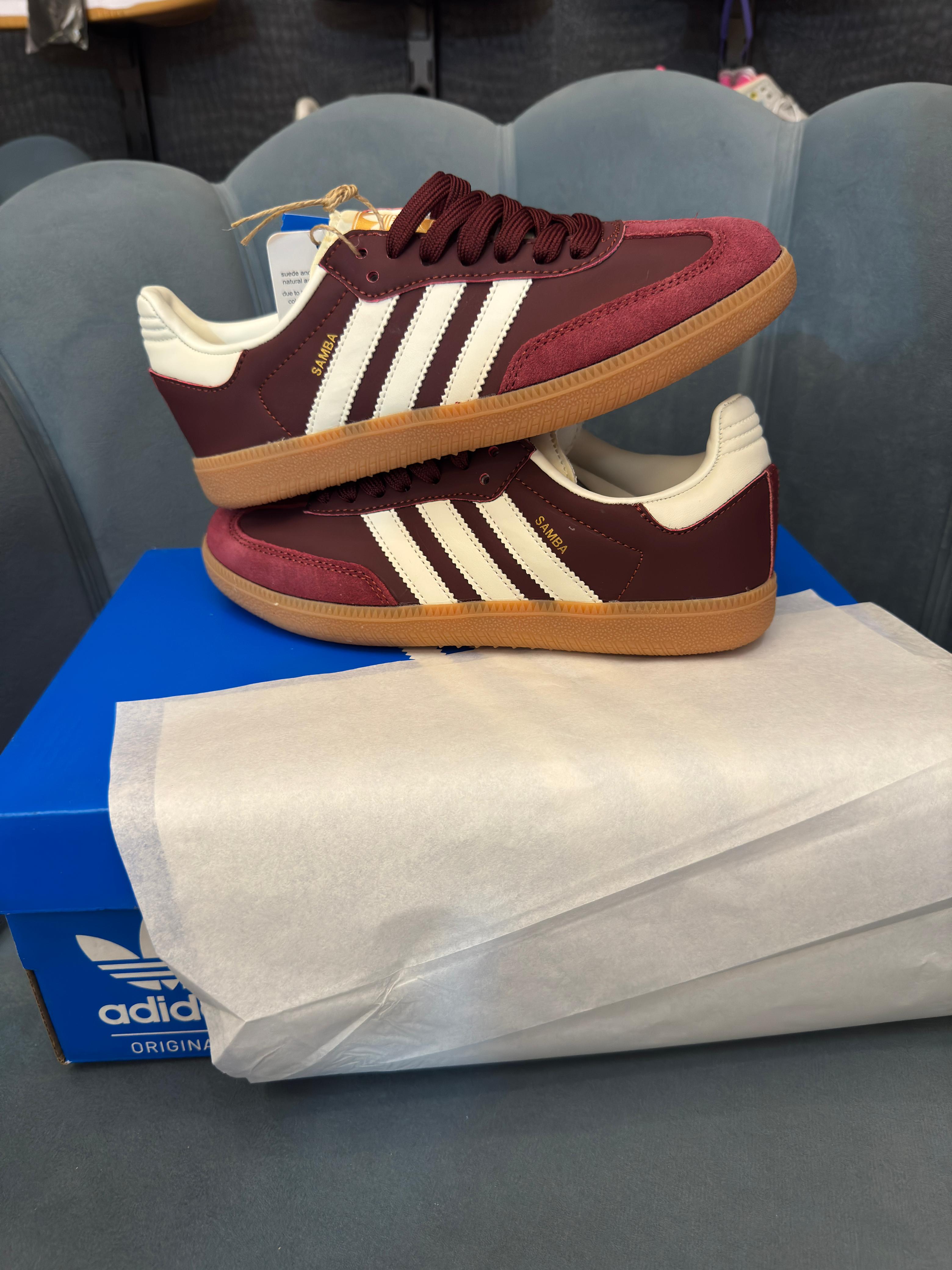 ADIDAS ORIGINALS SAMBA MAROON