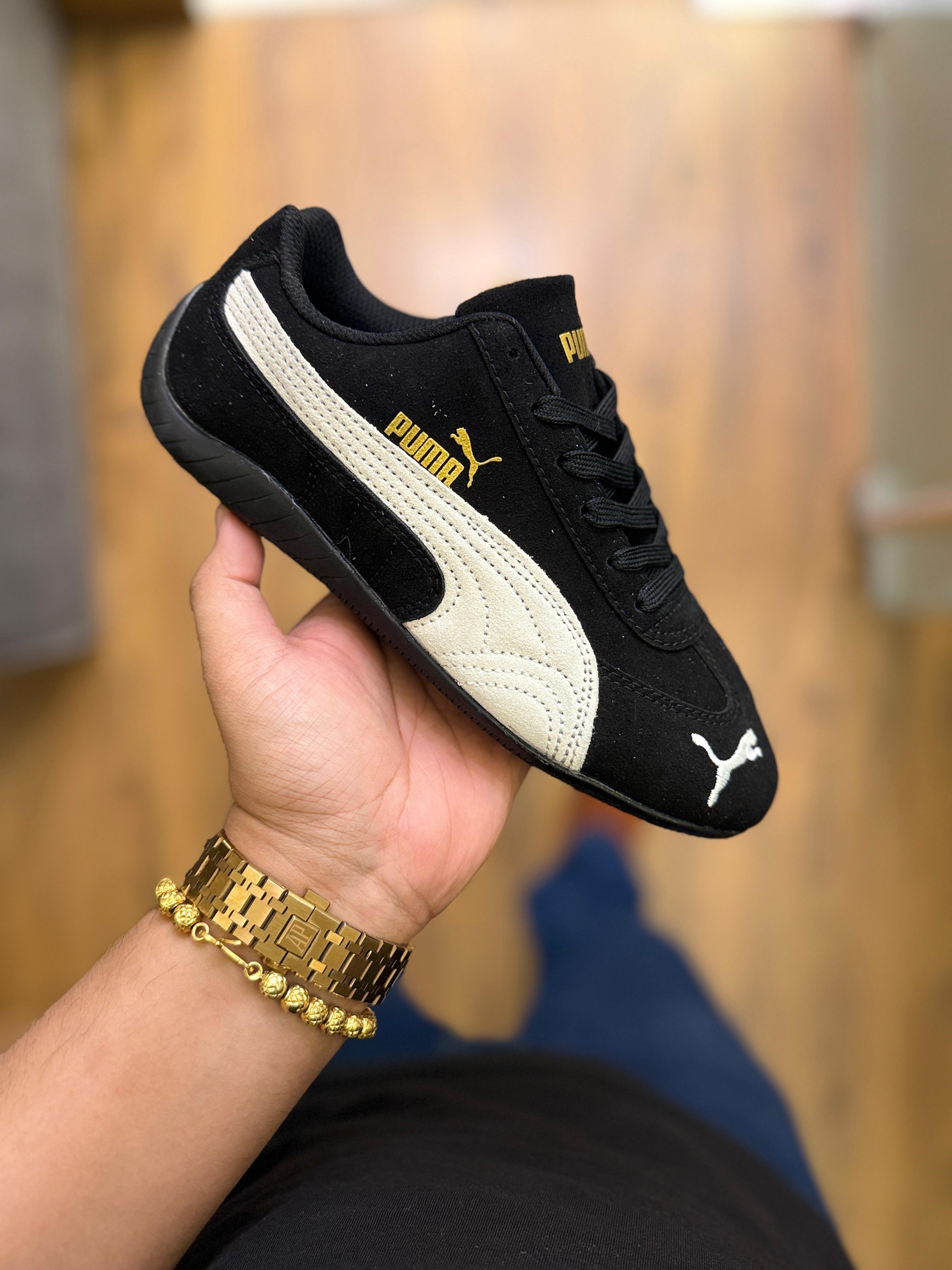 PUMA SPEEDCAT BLACK WHITE