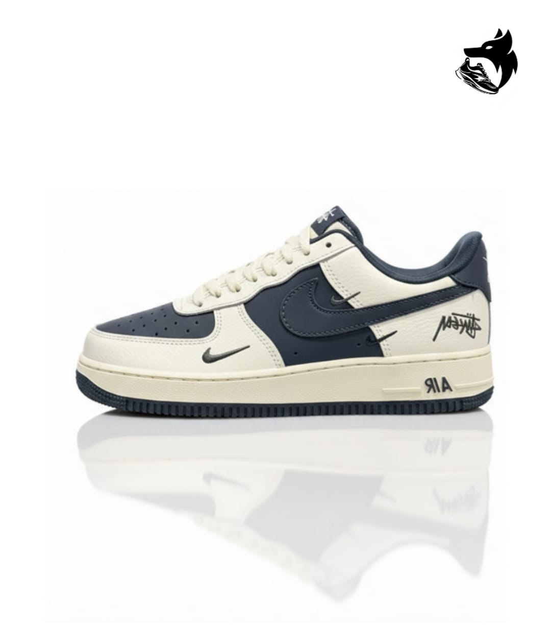 Nike Airforce Custom Stussy White