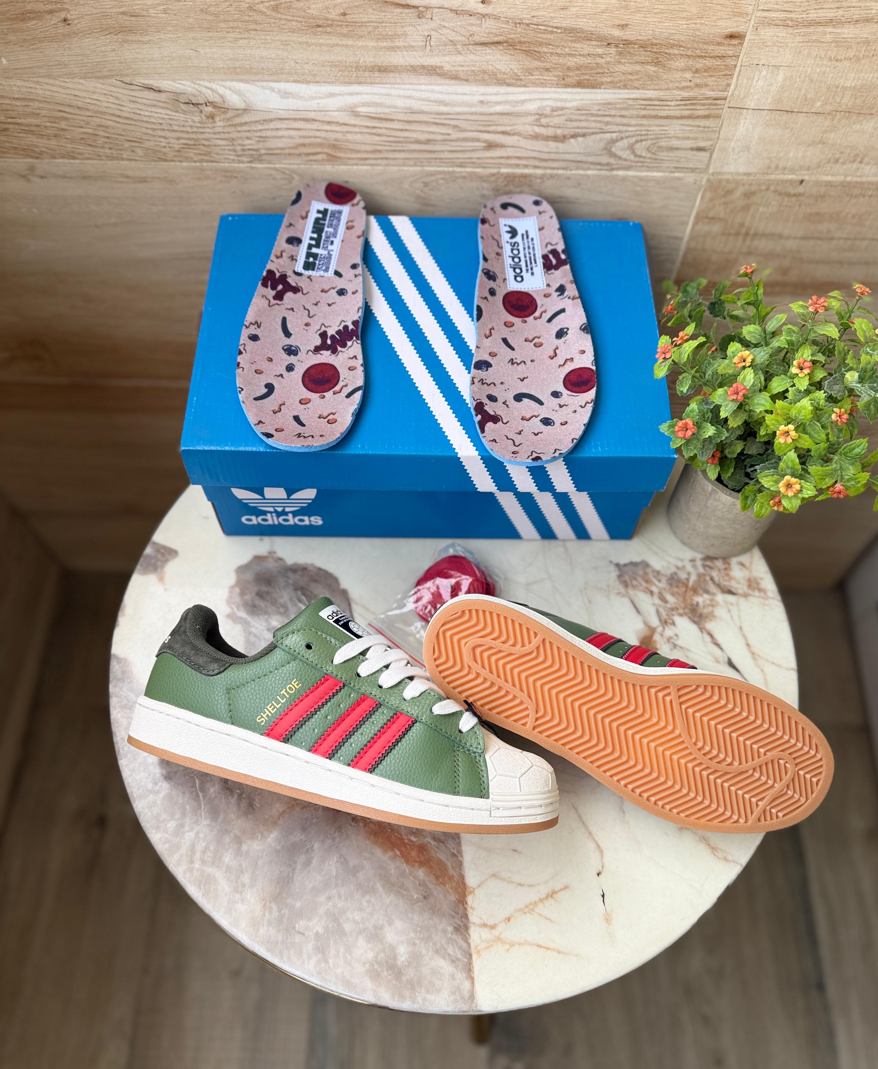 ADIDAS ORIGINALS SUPERSTAR SHELLTOE- NINJA TURTLES