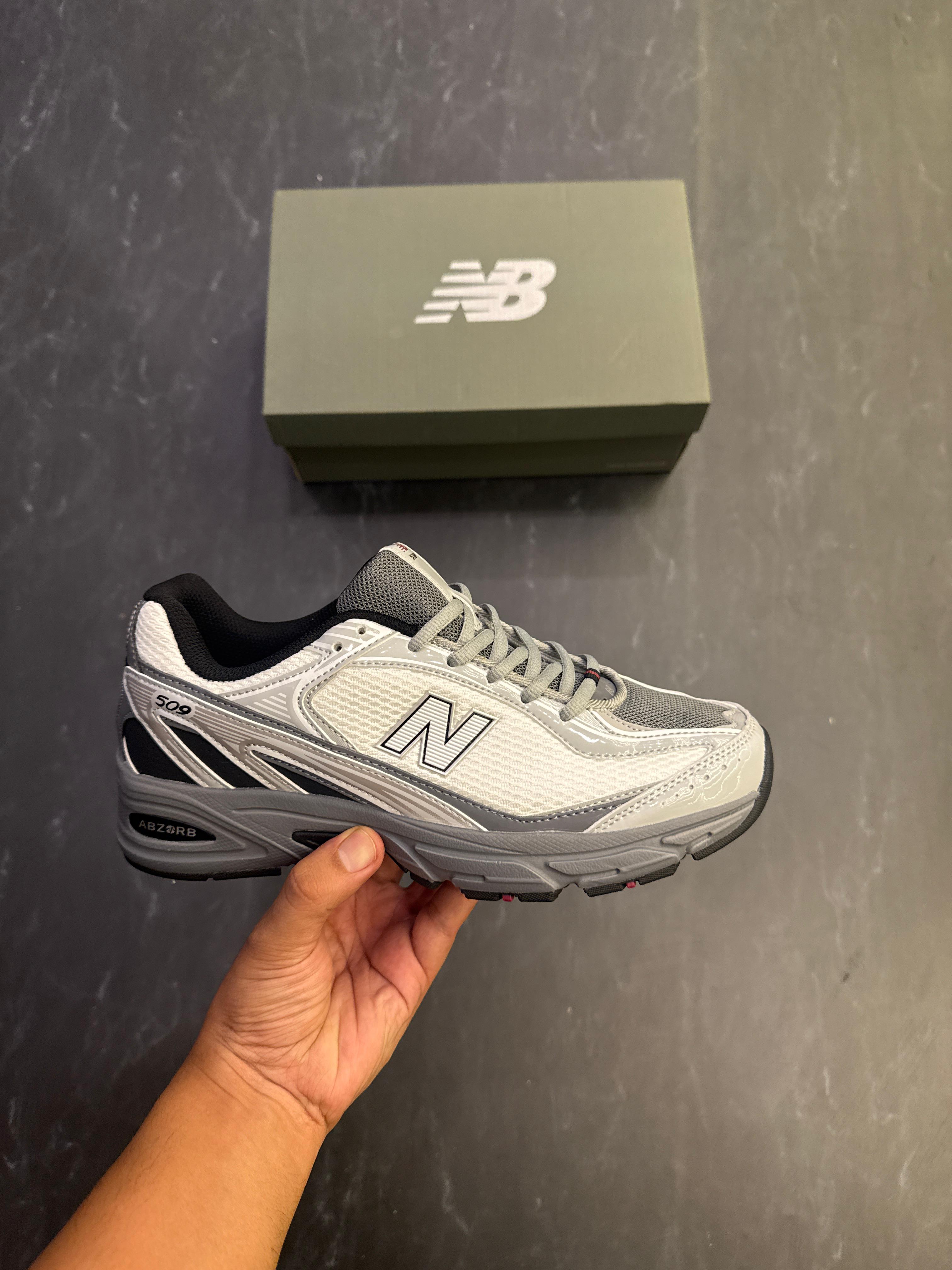 New Balance 509 White Grey