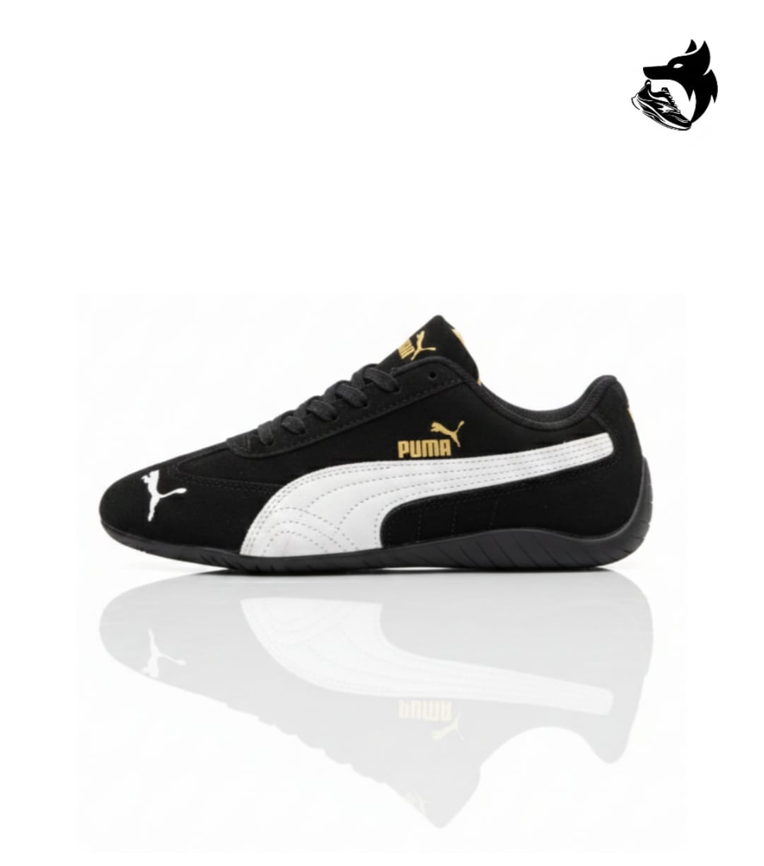 PUMA SPEEDCAT BLACK WHITE