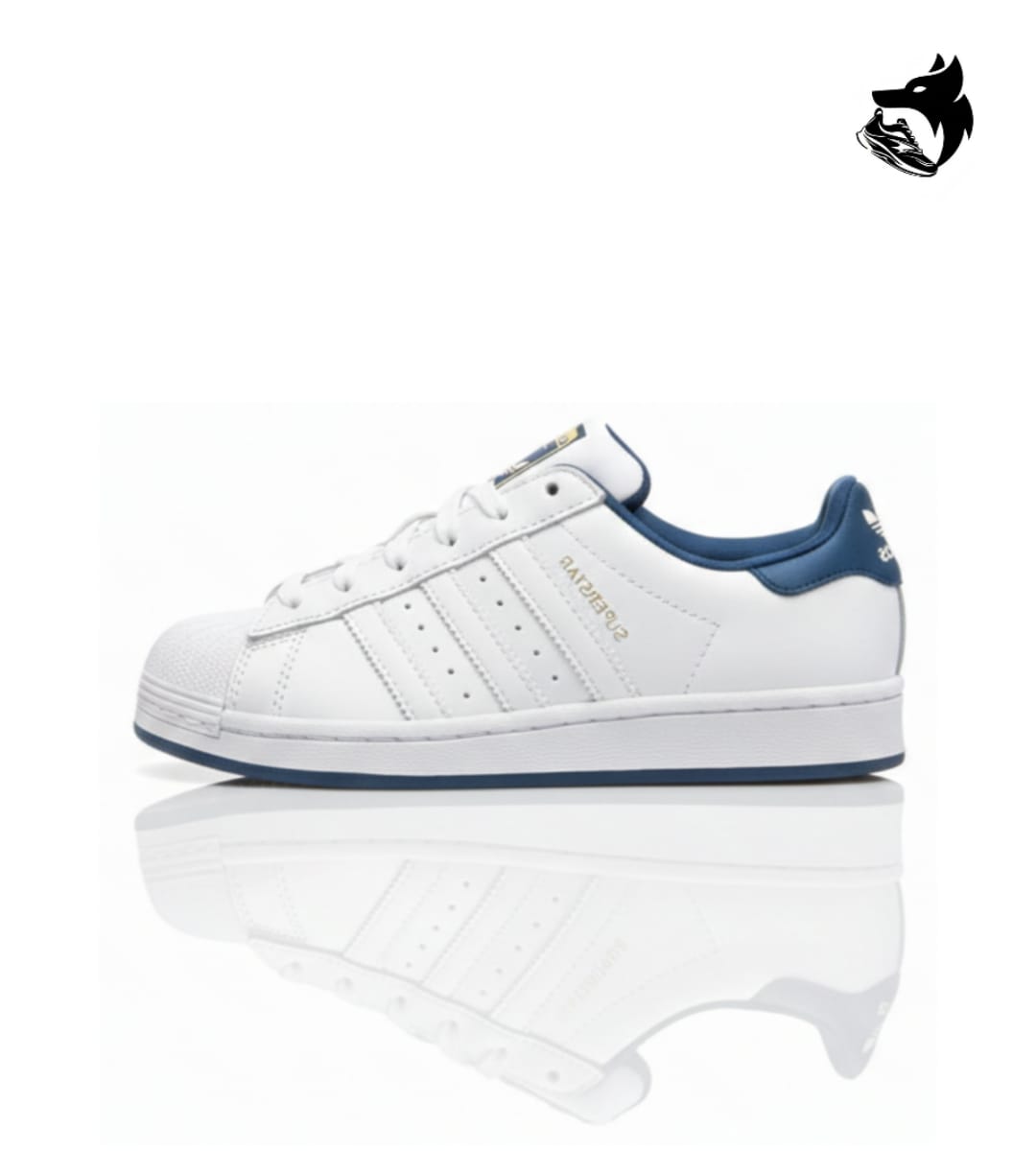 ADIDAS ORIGINAL SUPERSTAR WHITE METALIC SILVER