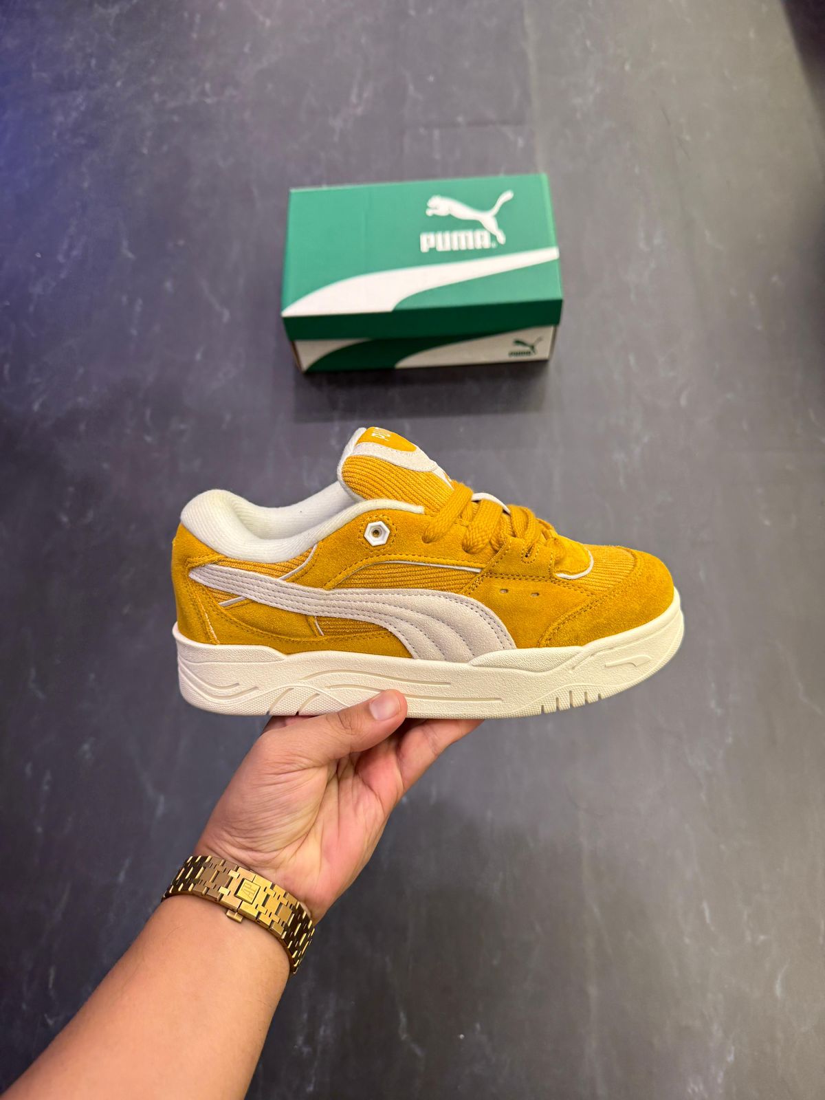 Greyhut-PUMA SUEDE 180 YELLOW
