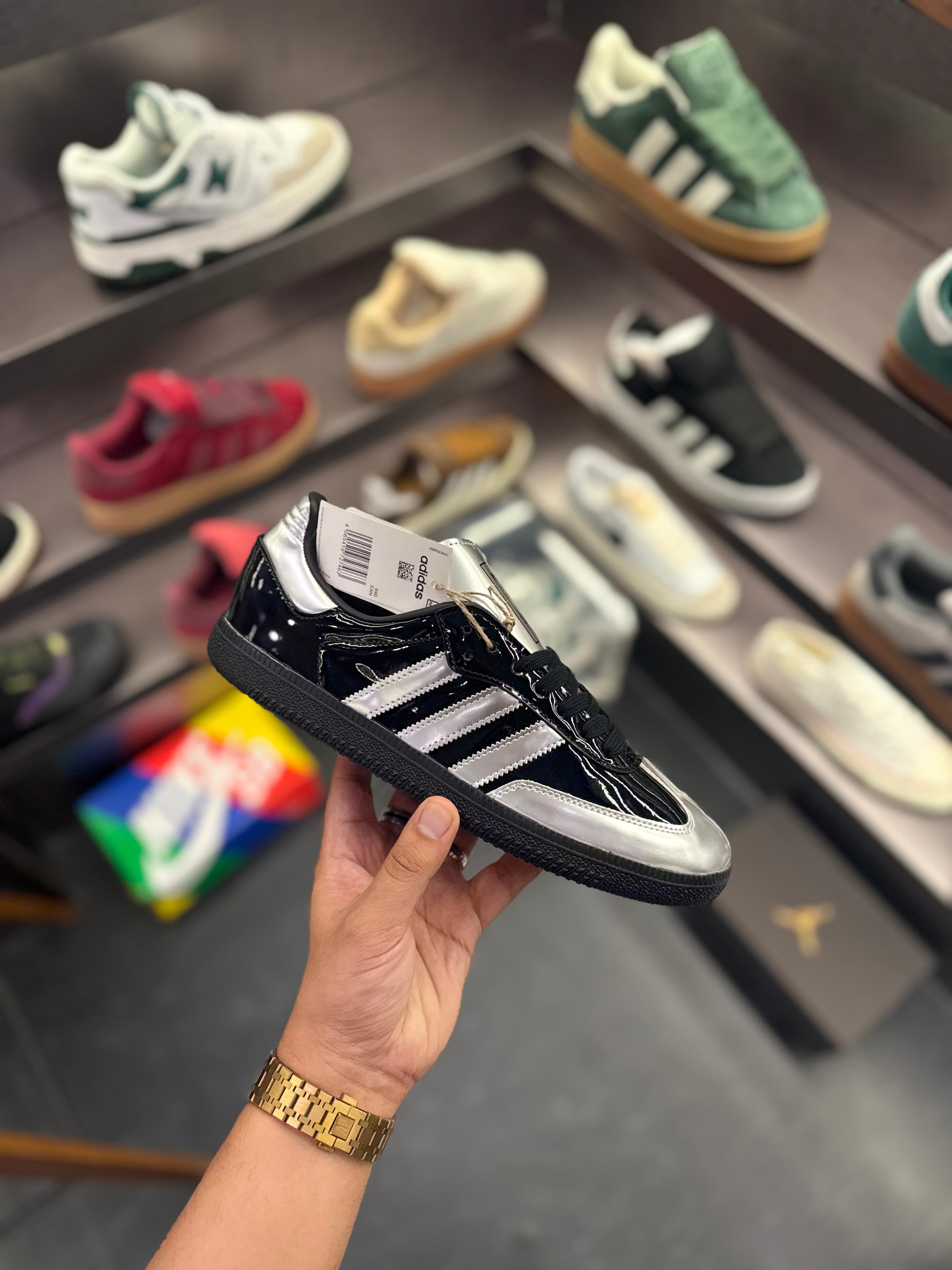 ADIDAS ORIGINALS SAMBA ATMOS BLACK SILVER