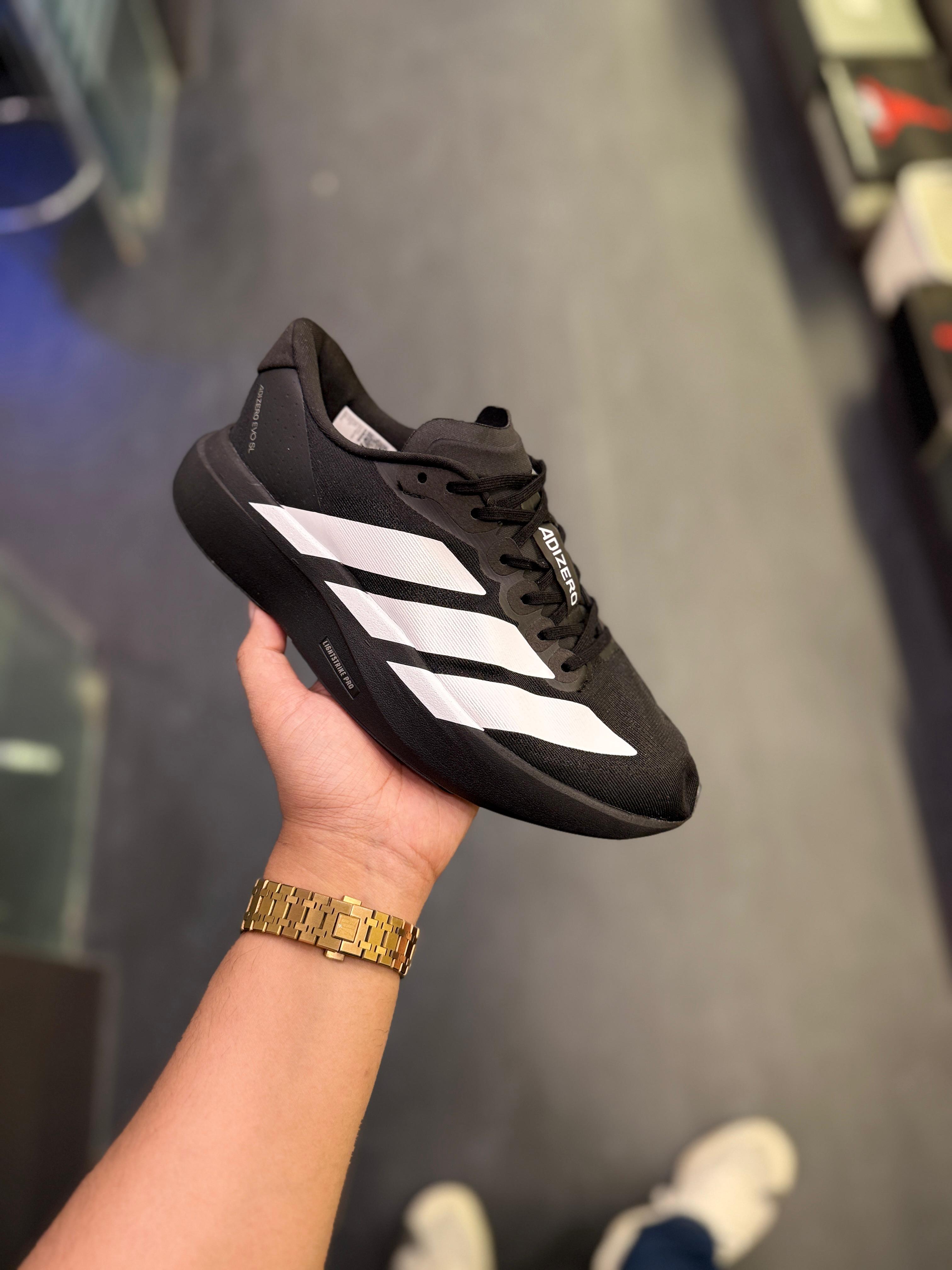 Greyhut-ADIDAS ADIZERO  EVO SL BLACK