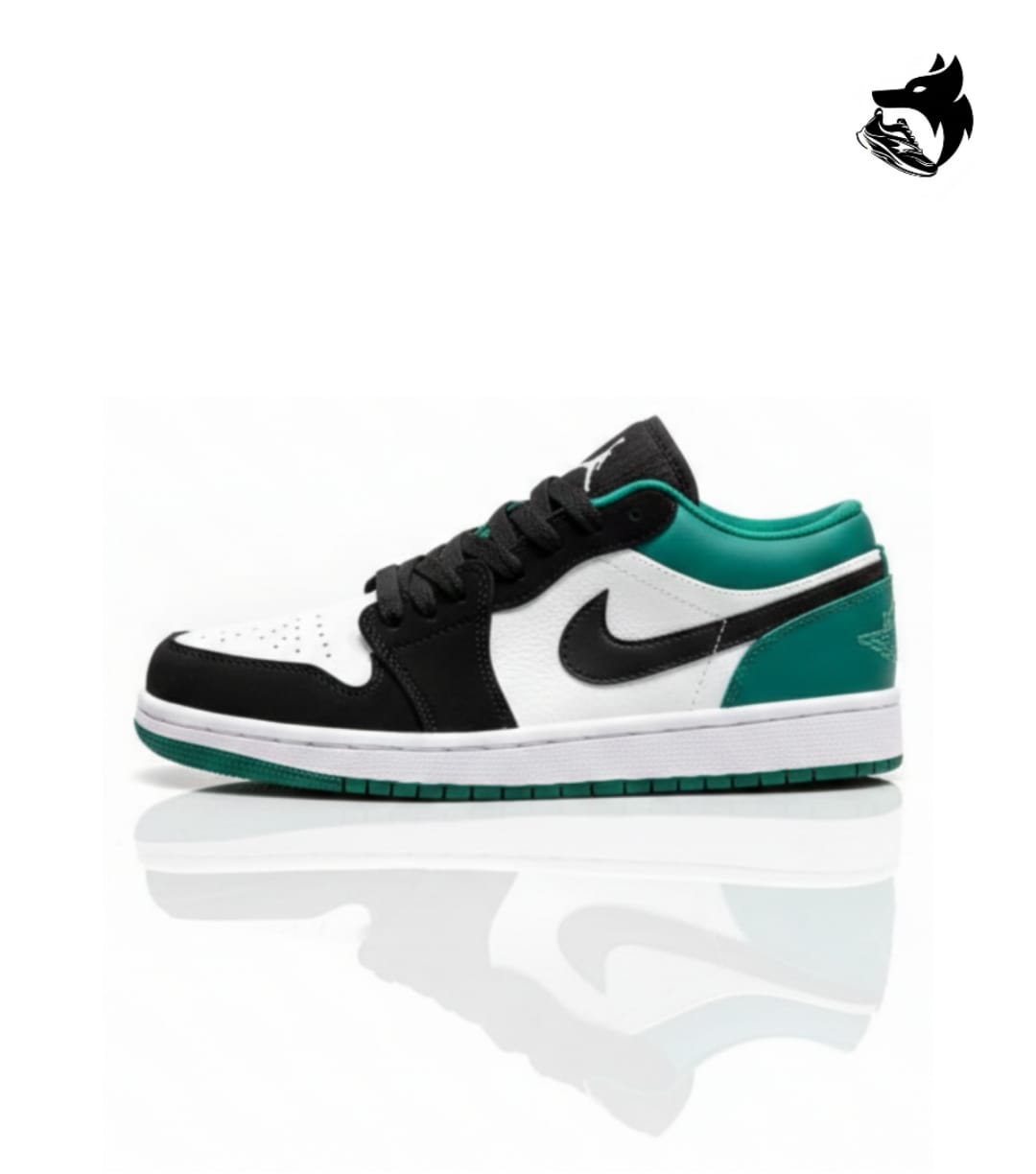AIR JORDANS RETRO 1 LOW BLACK GREEN
